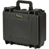 Raaco FlightCase 3, Schwarz, Polypropylen (PP), Staubresistent, Chemikalienbeständig, Wasserdicht, Kältebeständig, 336 mm, 300 mm, 148 mm