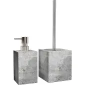 Sanilo Bad-Accessoire-Set »Beton«, Grau, Rechteckig