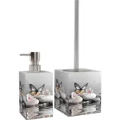 Sanilo Bad-Accessoire-Set »Vanesa«, Grau, Rechteckig