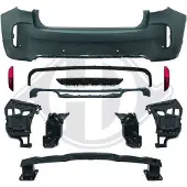 Diederichs Stoßfänger HD Tuning 1296450 hinten für BMW