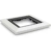 Lechuza Pflanzenroller 13415, für innen, aus Kunststoff, weiß, 41 x 41 cm, bis 50 kg
