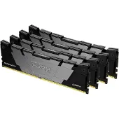 Kingston Technology FURY 32GB 3600MT/s DDR4 CL16 DIMM (4er-Kit) Renegade Black, 32 GB, 4 x 8 GB, DDR4, 288-pin DIMM