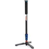 3 Legged Thing Trent 2.0 Einbeinstativ Blau & Docz2 FuÃstabilisator