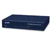 Planet FSD-803, Fast Ethernet (10/100), Vollduplex, Wandmontage