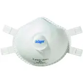 Dräger Atemschutzmaske X-plore 1330V FFP3 NR D, Gr. S/M, vorgeformt, mit Ausatemventil, VE = 5 Stück - S