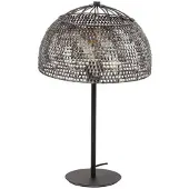 Present Time Hoyz-Kollektion – Tischleuchte Ø35 Armor Open – Schwarzbraun