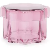&k amsterdam &klevering - Astral Vorratsglas mit Deckel 10,5 x Ø 16, pink