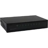 Dexlan 891008 ungemanaged Gigabit Ethernet (10/100/1000) Schwarz Netzwerk-Switch