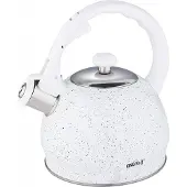 KINGHOFF Teapot with whistle 2L KH-1404 MARBLE
