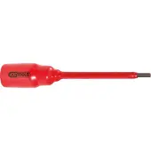 Ks Tools 1/2' Bit-Stecknuss mit Schutzisolierung für Innensechskant-Schrauben, 6mm,267mm lang ( 117.1174 )