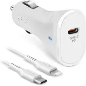 SBS PD KFZ-Ladegerät 20W USB-C inkl.Lightning USB-C Ka