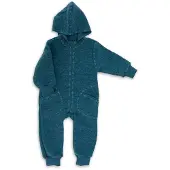 Engel - Baby-Overall mit Kapuze und Reißverschluss - Overall Gr 74/80 blau