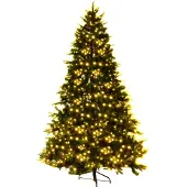 Coast Künstlicher Weihnachtsbaum mit LED-Lichtern - 240cm - Grün
