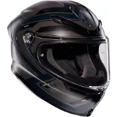 AGV K6 S E2206 Mplk Enhance Matt Grau Gelb Fluo Integralhelm Größe XS