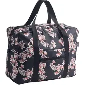 Sonstige Verlage Reisetasche aus Polyestergewebe, Magnolie, faltbar, bis 30 kg belastbar