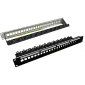 Roline 19"-Keystone-Modulträger, leer, 24P. geschirmt