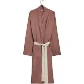 Yumeko Bademantel Gewaschenes Leinen L Rosa - Eco, Bio & Fairtrade
