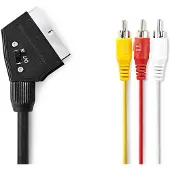 Nedis SCART RCA-Kabel SCART-Stecker