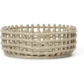 Ferm Living Obstkorb Ceramic Cashmere