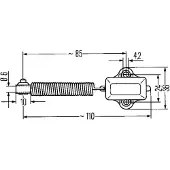 Hella Schalter, Bremsleuchte 6DD 001 551-011