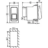 Hella Schalter 6RH 007 832-411