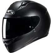 HJC C10 Matt Schwarz Semi Matt Schwarz Integralhelm Größe 2XL