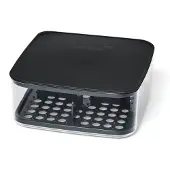 Amuse käseschachtel 24 cm schwarz/transparent 6-teilig