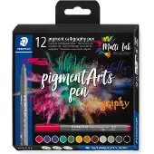Adlibris - Calligraphy Pen Pigment, 12 pcs (375 C12)