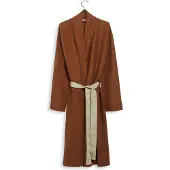 Yumeko Bademantel Gewaschenes Leinen M Braun - Eco, Bio & Fairtrade