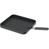 Cadac Glatte Universal-Grillplatte für 2-Cook 3 aus Aluminium mit Griff 25 x 27 cm 98715C