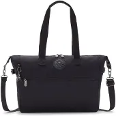 Kipling Schultertasche Basic Elevated Ilia Computerbag L Rich Black