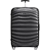 Samsonite Lite-Shock Spinner, Karre, Schwarz, Groß, Polypropylen (PP), 4 Rad/Räder, Zahlenschloss