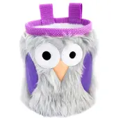 Crafty Climbing - Owl Chalk Bag - Chalkbag grau
