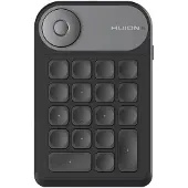 HUION Grafiktablett keydial mini K20 Zifferntastatur Tragbare kabellose Zifferntastatur mit Whlfunktion und 18 Tastenkombinationen fr grafische Tablets mit Bildschirm