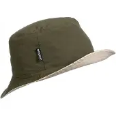 Stöhr Knitwear Reversible Hat oliv/sand - Größe S/M 9113