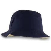 Stöhr Knitwear Reversible Hat marine/sand - Größe S/M 9113