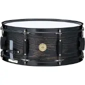 Tama Woodworks 14 x 55 Snare Drum Eiche schwarz umwickelt