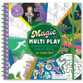 Floss & Rock Wasser-Malbuch mit Aufgaben zum Thema Dinosaurier –