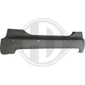 Diederichs Stoßfänger 1026056 hinten für Audi