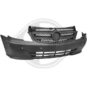 Diederichs Stoßfänger HD Priority Parts 1667051 vorne für Mercedes