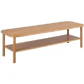 Ebuy24 Banbury Couchtisch 1 Ablage Eiche Nachbildung.