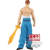 Banpresto Yu Yu Hakusho Dxf Kazuma Kuwabara 30-jähriges Jubiläumsfigur 18 Cm Blau Blau One Size