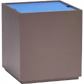 Hubsch Vault Aufbewahrungsboxen | Blau | Braun | 021912