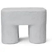 Ferm Living - Podo Hocker, weiß