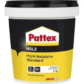 Pattex PV/H Universal Holzleim Holzkleber für alle Holzarten Transparent 1kg