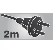 Caressi Steckdosenelement 2ST22 2 Schukosteckdosen Edelstahl