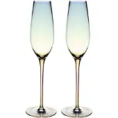 Intirilife Champagner Sekt Glas Set 200 ml