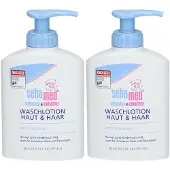 Sebamed Baby & Kind Waschlotion Haut Haar Doppelpack 2x200 ml Flüssigkeit