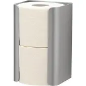 Mediqo-Line Toilettenpapier-Ersatzrollenhalter DUO MQRRH2 Aluminium