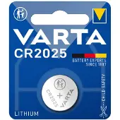 Varta CR2025 Lithium Knopfzelle 3V, 1 Stück